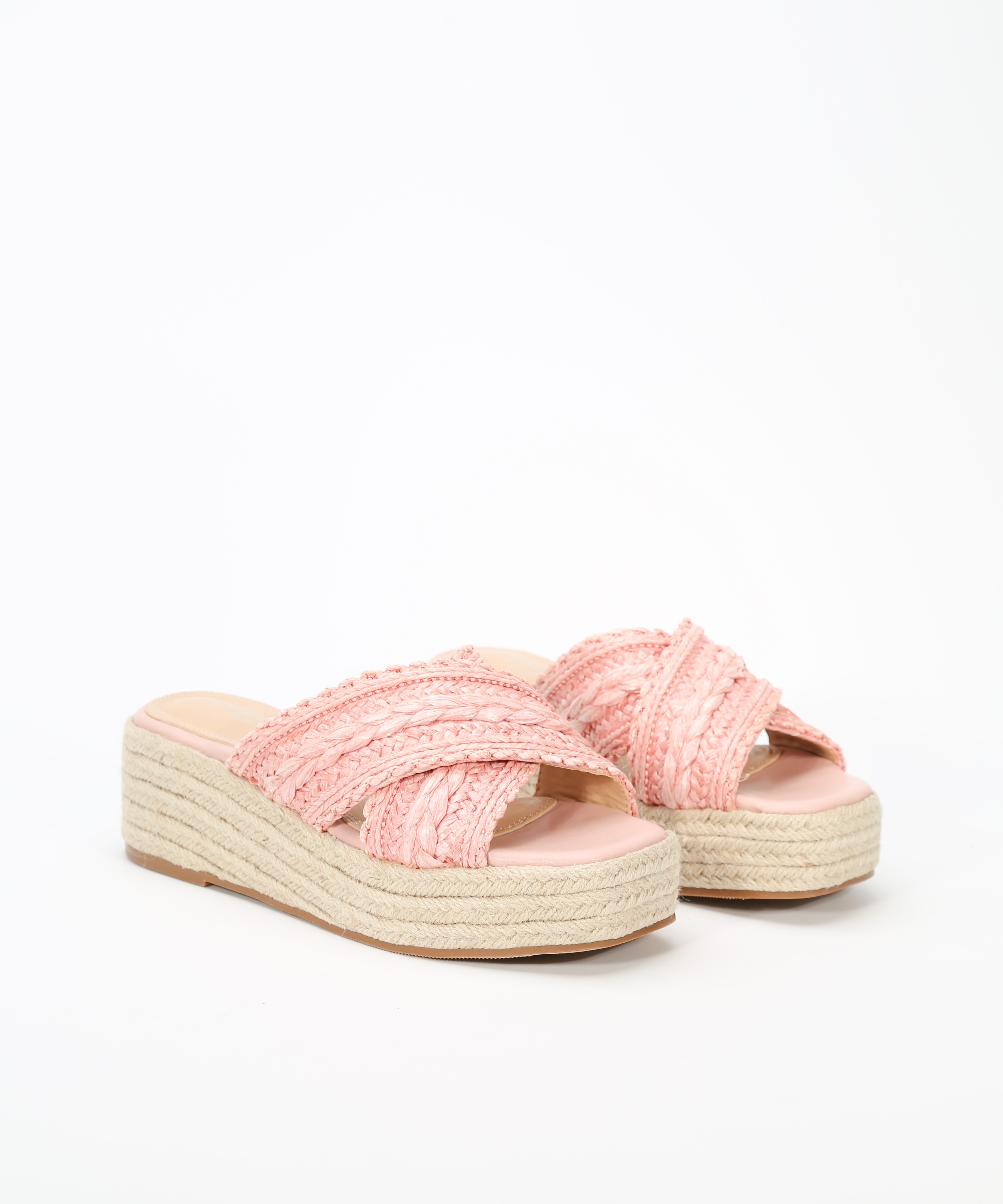 Sandalias plataforma cruceta detalles image number null